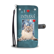 American Bobtail Cat Print Wallet Case-Free Shipping-IN State - Deruj.com