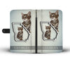 Manx cat Print Wallet Case-Free Shipping-GA State - Deruj.com