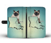Balinese Cat Print Wallet Case-Free Shipping-LA State - Deruj.com