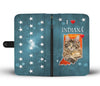 Lovely Maine Coon Cat Print Wallet Case-Free Shipping-IN State - Deruj.com