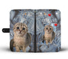 Cute Scottish Fold Cat Print Wallet Case-Free Shipping-IN State - Deruj.com
