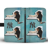 Bernese Mountain Dog Print Wallet Case-Free Shipping-NY State - Deruj.com