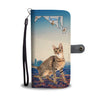 Savannah cat Print Wallet Case-Free Shipping-MD State - Deruj.com