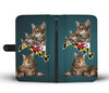 Manx Cat Print Wallet Case-Free Shipping-MD State - Deruj.com