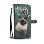 Amazing Balinese Cat Print Wallet Case-Free Shipping-MD State - Deruj.com