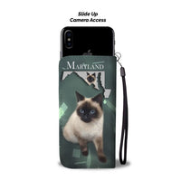 Amazing Balinese Cat Print Wallet Case-Free Shipping-MD State - Deruj.com