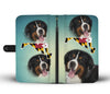 Bernese Mountain Dog Print Wallet Case-Free Shipping-MD State - Deruj.com