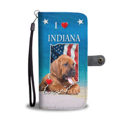 Bloodhound Print Wallet Case-Free Shipping-IN State - Deruj.com