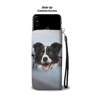 Border Collie Print Wallet Case-Free Shipping-IN State - Deruj.com