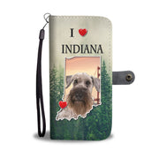 Cesky Terrier Print Wallet Case- Free Shipping-IN State - Deruj.com