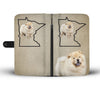 Chow Chow Print Wallet Case-Free Shipping-MN State - Deruj.com
