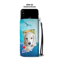 Cute Dachshund Dog Print Wallet Case-Free Shipping-IN State - Deruj.com