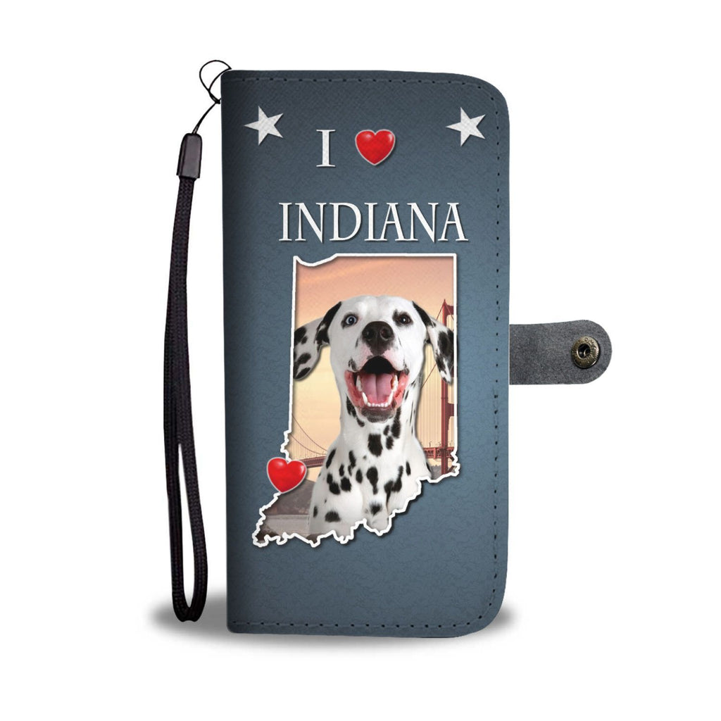 Cute Dalmatian Dog Print Wallet Case-Free Shipping-IN State - Deruj.com