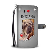 English Mastiff Dog Print Wallet Case-Free Shipping-IN State - Deruj.com