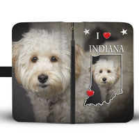 Cute Labradoodle Print Wallet Case-Free Shipping-IN State - Deruj.com