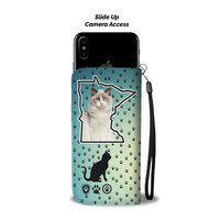 Ragdoll Cat Print Wallet Case-Free Shipping-MN State - Deruj.com