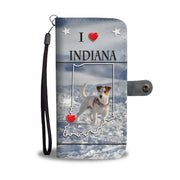 Jack Russell Terrier Print Wallet Case-Free Shipping-IN State - Deruj.com