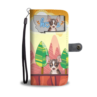 Chihuahua Print Wallet Case-Free Shipping-MT State - Deruj.com
