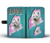 Cute Westie Art Print Wallet Case-Free Shipping-ME State - Deruj.com