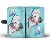 Shih Tzu Dog Watercolor Art Print Wallet Case-Free Shipping-ME State - Deruj.com