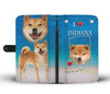 Shiba Inu Dog Print Wallet Case-Free Shipping-IN State - Deruj.com