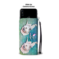 Cute Shih Tzu Dog Art Print Wallet Case-Free Shipping-WV State - Deruj.com