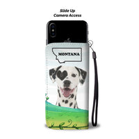 Dalmatian Dog Print Wallet Case-Free Shipping-MT State - Deruj.com