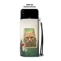 Maine Coon Cat Print Wallet Case-Free Shipping-AL State - Deruj.com