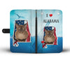 Cute Burmese Cat Print Wallet Case-Free Shipping-AL State - Deruj.com