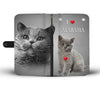 British Shorthair Cat Print Wallet Case-Free Shipping-AL State - Deruj.com