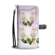 Persian cat Print Wallet Case-Free Shipping-OH State - Deruj.com