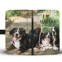 Bernese Mountain Dog Print Wallet Case-Free Shipping-AL State - Deruj.com