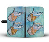 Amazing Golden Retriever Art Print Wallet Case-Free Shipping-WV State - Deruj.com