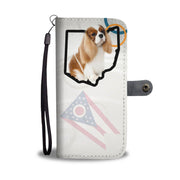Cavalier King Charles Spaniel Print Wallet Case-Free Shipping-OH State - Deruj.com