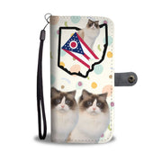 Ragdoll Cat Print Wallet Case-Free Shipping-OH State - Deruj.com