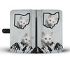 Turkish Angora Cat Print Wallet Case-Free Shipping-OH State - Deruj.com