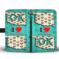 Boxer Dog Pattern Print Wallet Case-Free Shipping-OK State - Deruj.com