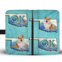 Cardigan Welsh Corgi Dog Print Wallet Case-Free Shipping-OK State - Deruj.com