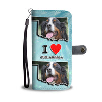 Lovely Bernese Mountain Dog Print Wallet Case-Free Shipping-OK State - Deruj.com