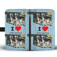 Amazing Saluki Dog Print Wallet Case-Free Shipping-OK State - Deruj.com