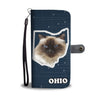 Himalayan Cat Print Wallet Case-Free Shipping-OH State - Deruj.com