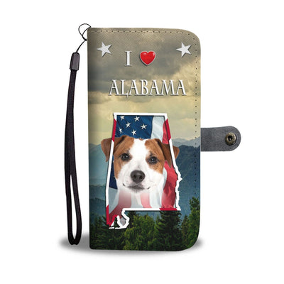 Jack Russell Terrier Print Wallet Case-Free Shipping-AL State - Deruj.com