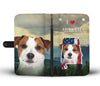 Jack Russell Terrier Print Wallet Case-Free Shipping-AL State - Deruj.com