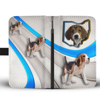 Beagle Dog Print Wallet Case-Free Shipping-OH State - Deruj.com