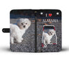 Lovely Maltese Dog Print Wallet Case-Free Shipping-AL State - Deruj.com