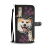 Akita Dog Print Wallet Case-Free Shipping-OH State - Deruj.com