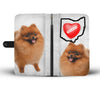 Pomeranian Dog Print Wallet Case-Free Shipping-OH State - Deruj.com