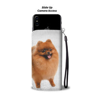 Pomeranian Dog Print Wallet Case-Free Shipping-OH State - Deruj.com