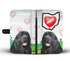 Newfoundland Dog Print Wallet Case-Free Shipping-OH State - Deruj.com