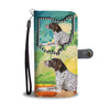German Short Haired Pointer Print Wallet Case-Free Shipping-OH State - Deruj.com